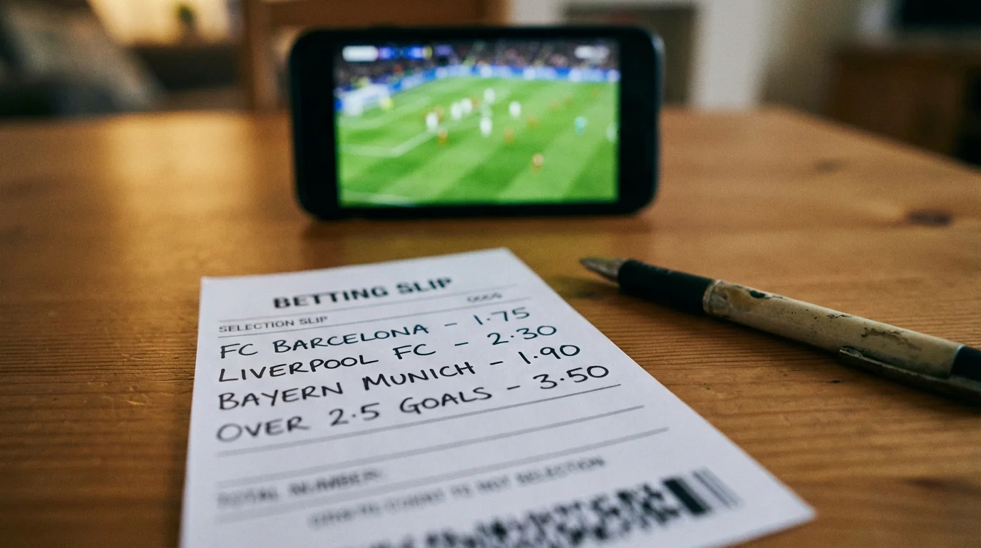 Apostas múltiplas e combinadas na Champions League